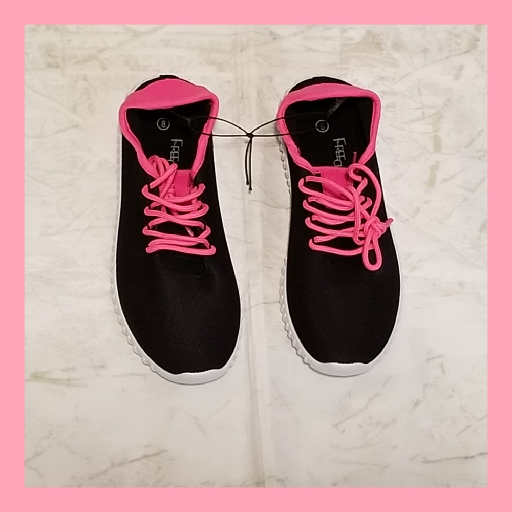 💞Neon Pink Sneaker💞 - Picture 5 of 7